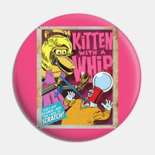 Mystery Science Rusty Barn Sign 3000 - Kitten With a Whip Pin