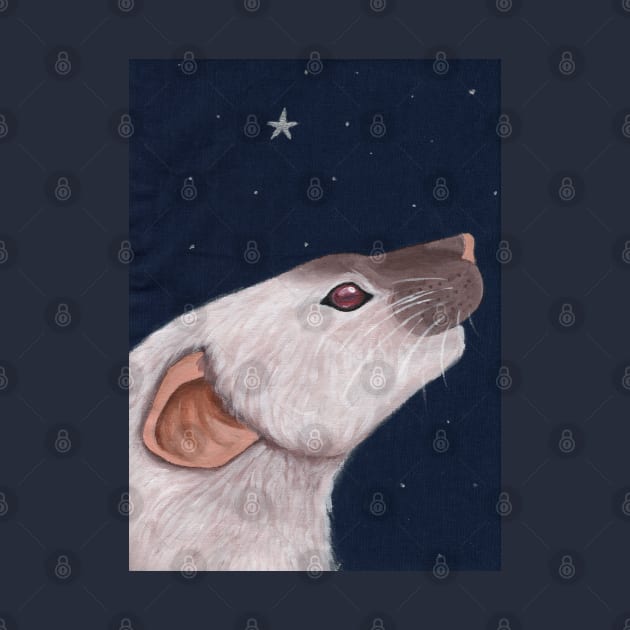 Siamese Rat Star Gazing by WolfySilver