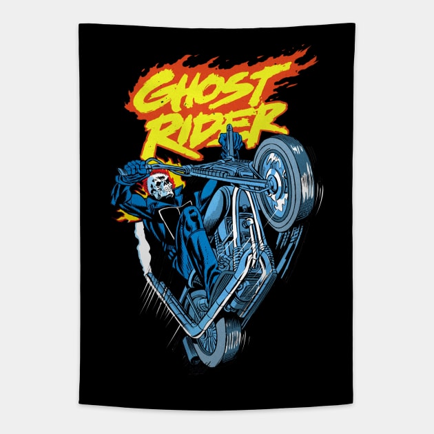 Ghost Rider Tapestry by OniSide