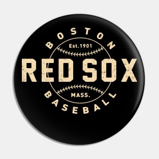 Vintage Boston Red Sox 3 by Buck Tee Originals Pin