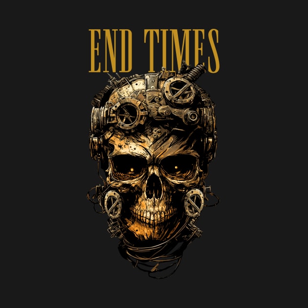 post apocalyptic gearhead Endtimes by Tip Top Tee's