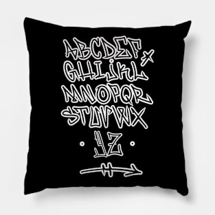 Alphabet Soup Pillow