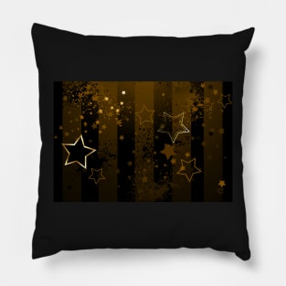 Background with Stars Pillow