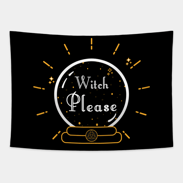 Witch Please Tapestry by Grise