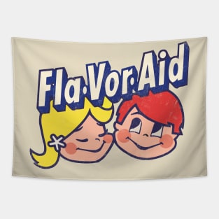 Flavor-Aid --- Retro 70s Aesthetic Tapestry