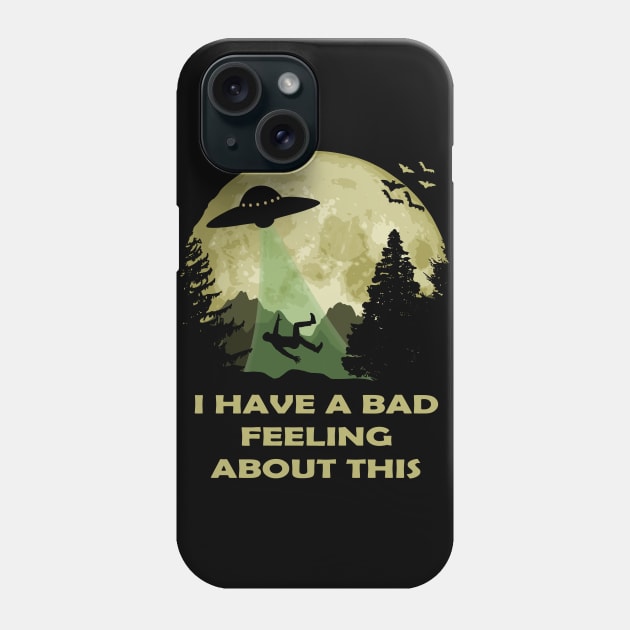 I Have A Bad Feeling About This Phone Case by Nerd_art