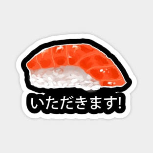 Salmon Nigiri Art Magnet