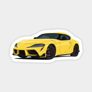 Supra 5th Generation GR A90 yellow Magnet