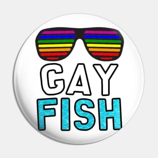 Gay Fish Pride Pin