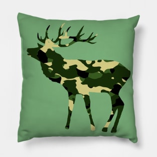 Deer camouflage color Pillow