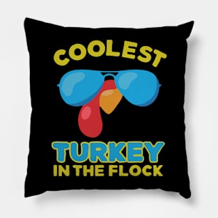 coolest turkey in the flock sunglasses Give your design a name! Pillow