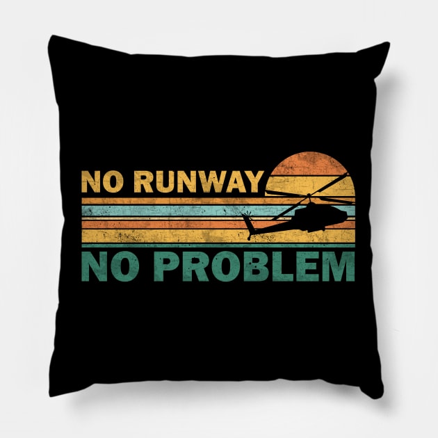 No Runway No Problem Pillow by valentinahramov