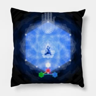 Shiva's Blue Room Pillow