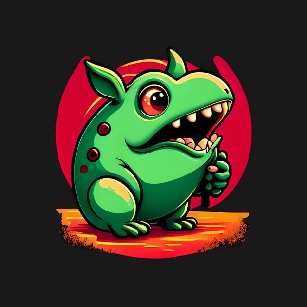 Scary little monster by Gameshirts