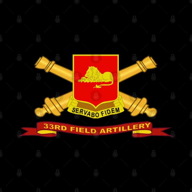 33rd Field Artillery w Br - Ribbon by twix123844