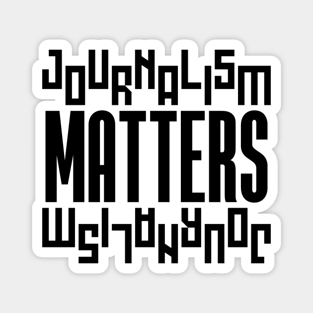 Journalism Matters Magnet by colorsplash