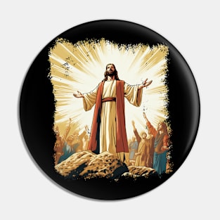 Faithful Tribute to Jesus Christ Christianity Gift Pin