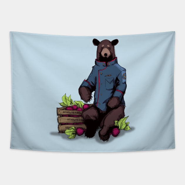 Bears, Beets, Battlestar Tapestry by LVBart