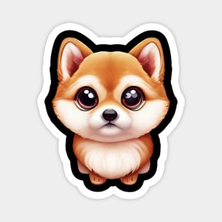 Captivating Shiba Inu Design Magnet