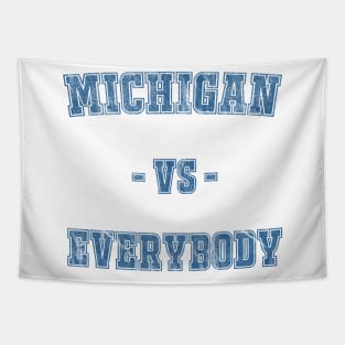 Michigan vs Everybody - Vintage Tapestry