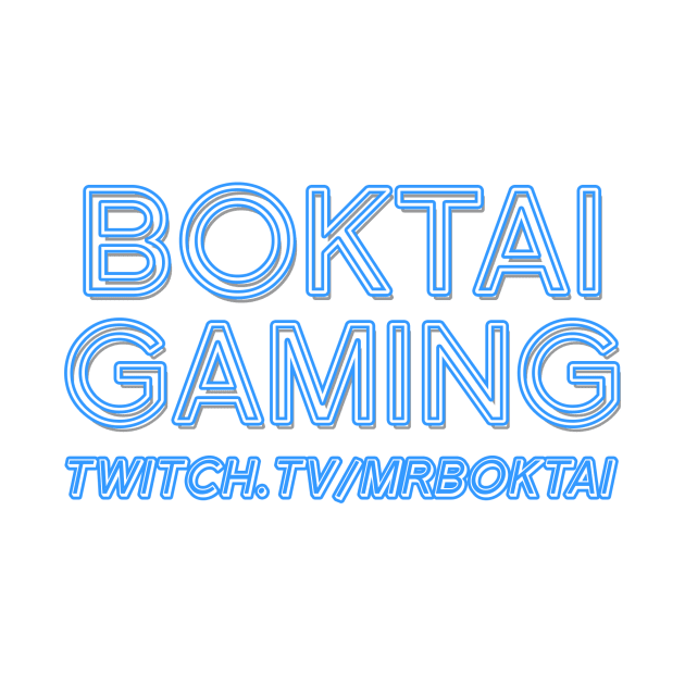 Mr. Boktai / Boktai Gaming Font Logo by Mrboktai1