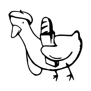 french chicken with baguette T-Shirt