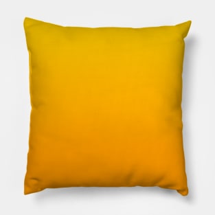 Marigold Autumn Colors Gradient Pillow