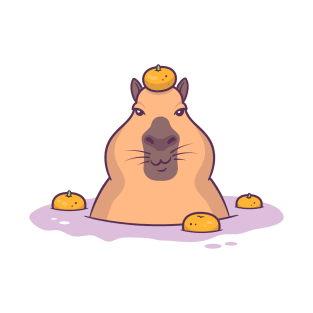 Capybara Orange T-Shirt