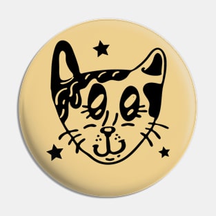 Cheerful Cat (04) Pin