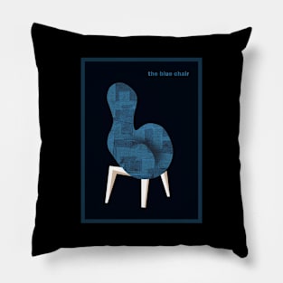 The blue chair Pillow