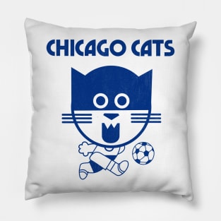 Vintage Chicago Cats Soccer 1975 Pillow