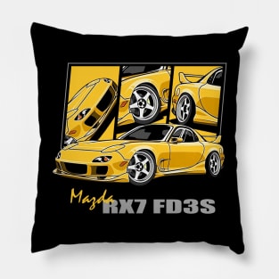 Mazda RX7 FD3S, JDM, Japanese cars Pillow