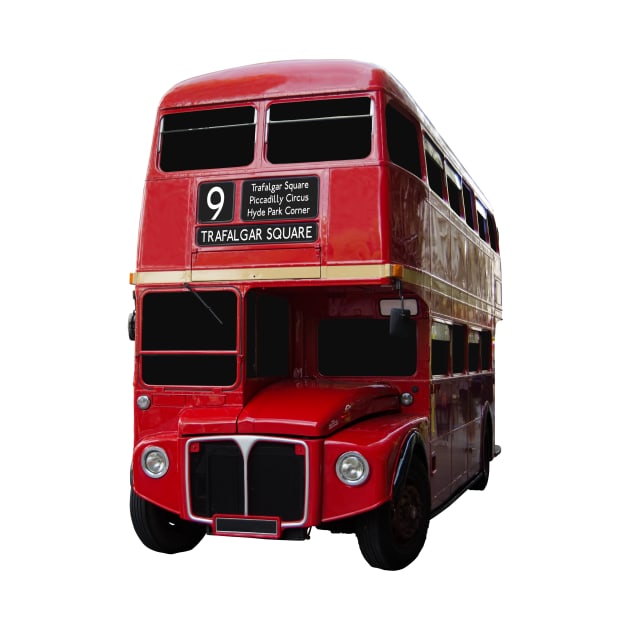 Iconic Red Routemaster Bus by mrdoomits