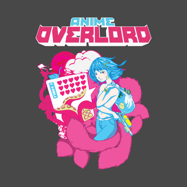 Anime Overlord Kitsune Edition Anime Girl T Shirt Teepublic