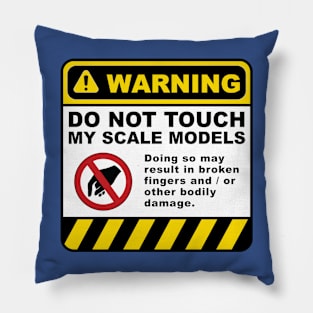 Warning Pillow