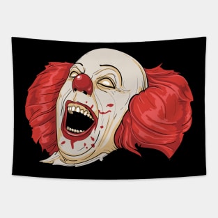 Insane Clown Laughing Tapestry