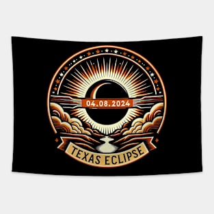 Texas Eclipse April 8 2024 04.08.2024 Texas Solar Eclipse Tapestry