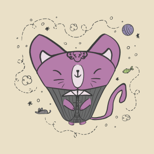 Cat in a suit T-Shirt