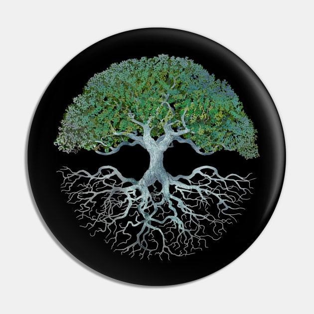 Gaia Tree of LIfe Pin by BrendaErickson