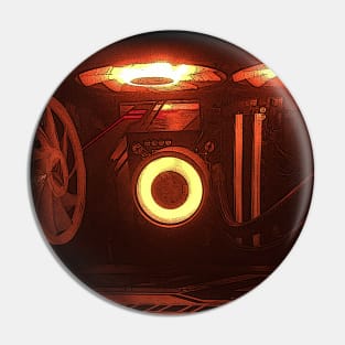 orange pc gaming Pin