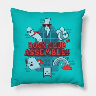 Book Club Assemble! Pillow