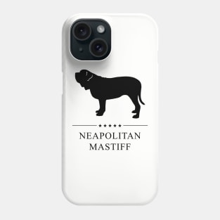 Neapolitan Mastiff Black Silhouette Phone Case