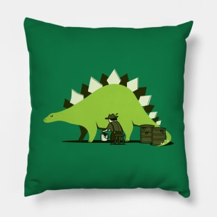 Crude Oil Origins Pillow