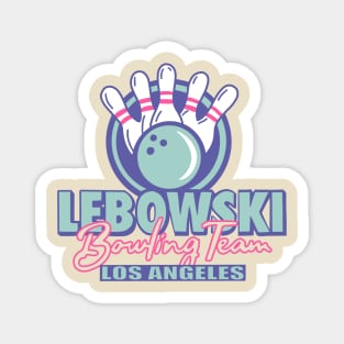 Lebowski bowling team Magnet