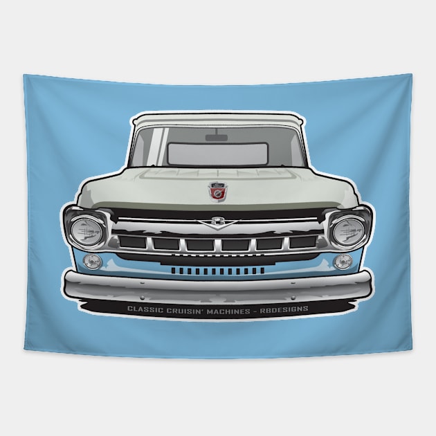 1957 ford truck Tapestry by RBDesigns