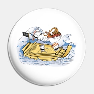 Sushi pirates Pin