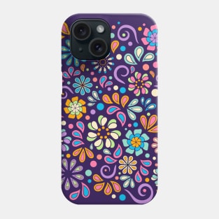 Retro Hippie Vintage Design Phone Case