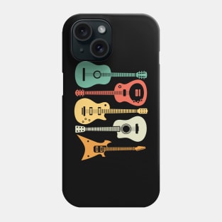 Guitars Classic Guitar Electric Guitar Retro Style Phone Case