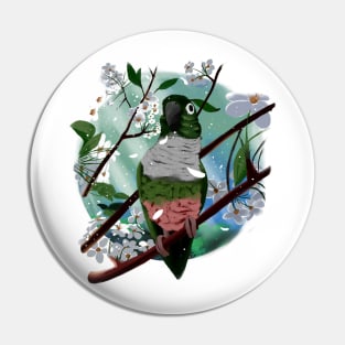 Spring Bird Alt Pin