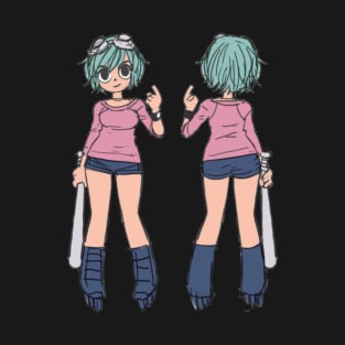 Ramona Flowers Drawing T-Shirt